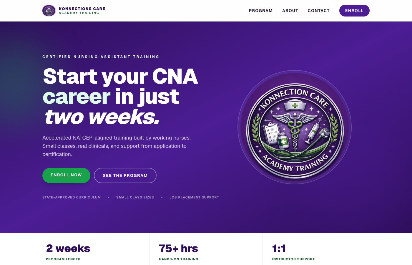 Konnections Care Academy